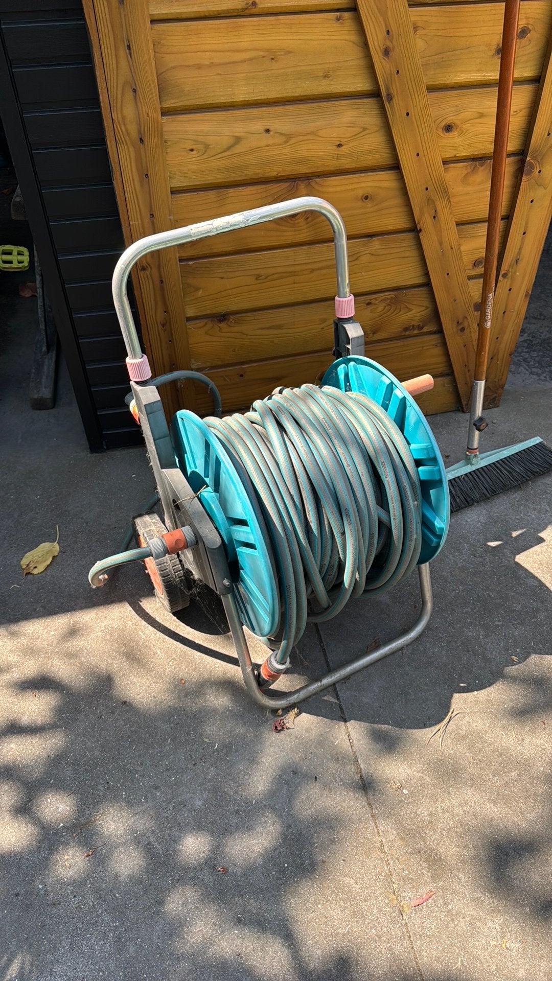 Gardena tuinslang en haspel 30-50m, Ophalen, Tuinslang