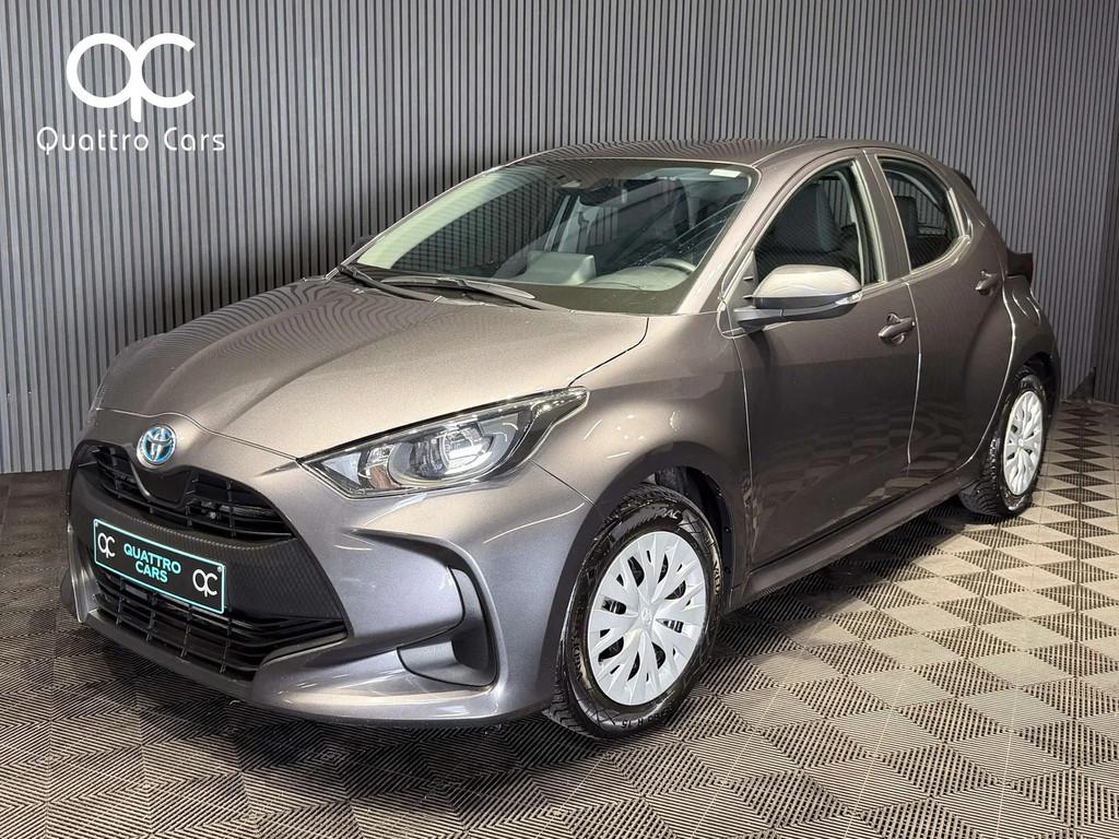 Toyota Yaris 1.5 Hybrid - Boite auto - 1ere Main - Camera -, Autos, Argent ou Gris, Achat, Entreprise, Noir