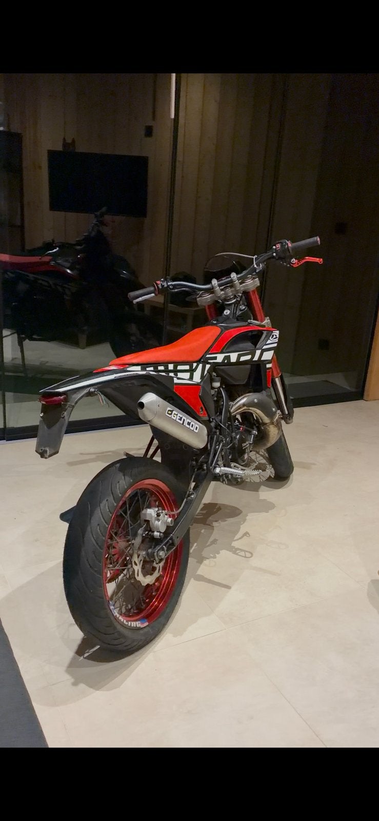 beta track 50cc, Fietsen en Brommers, Ophalen, Zo goed als nieuw