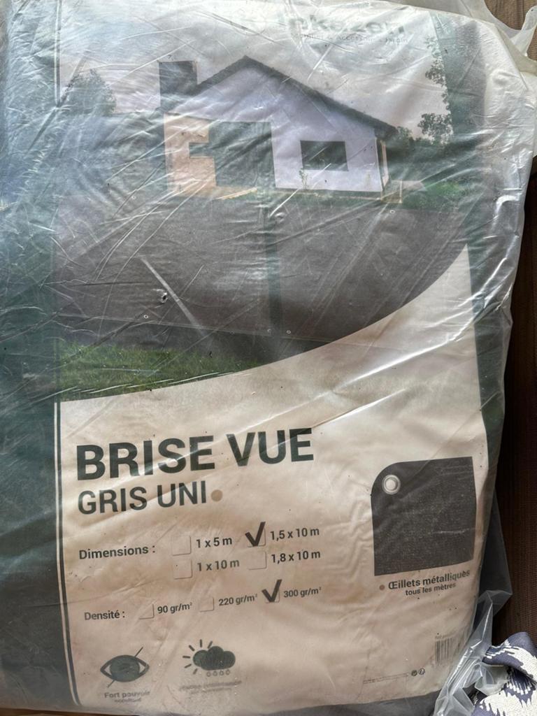 3 Brises vues clotures de jardin, Jardin & Terrasse, Clôtures de jardin, Enlèvement, Neuf, Synthétique
