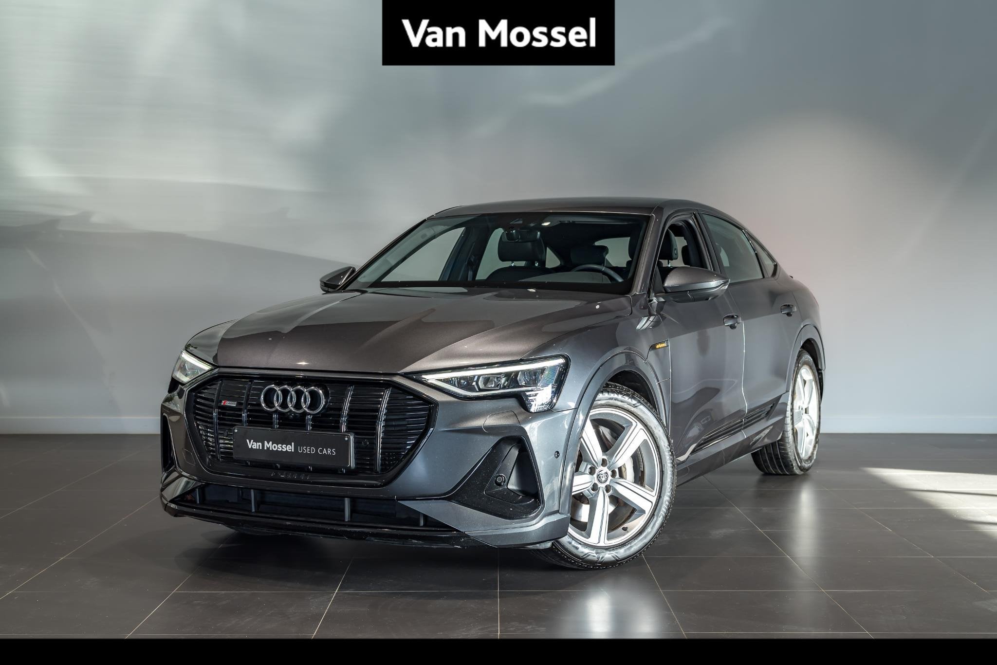 Audi E-Tron Sportback 55 Quattro S-Line | SOH 88,93% | 360°, Auto's, Stof, 95 kWh, 408 pk, SUV of Terreinwagen