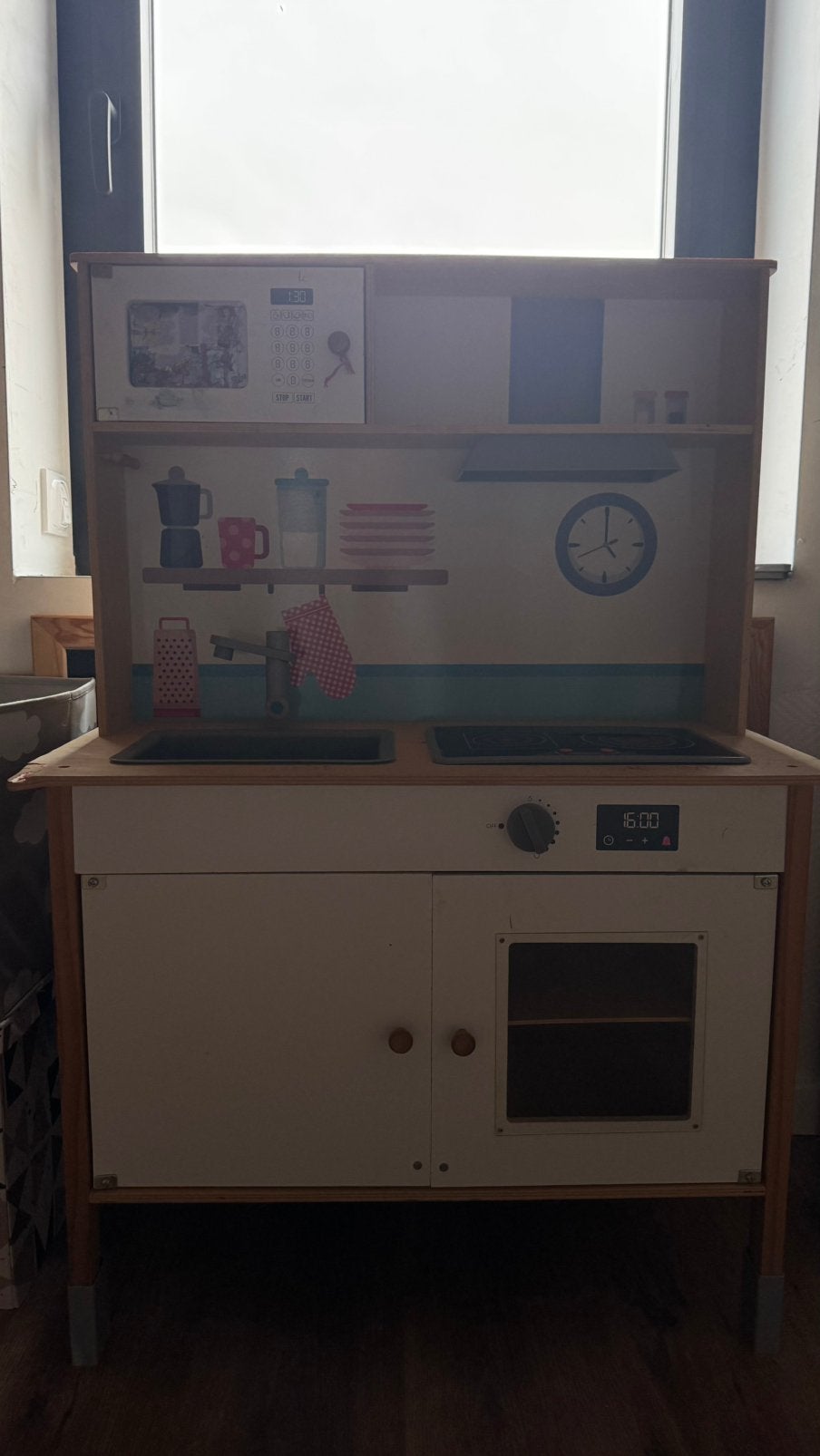 Speelgoed keuken - zeer gebruikte staat, Enlèvement, Utilisé, Bois, Jouer à la cuisine