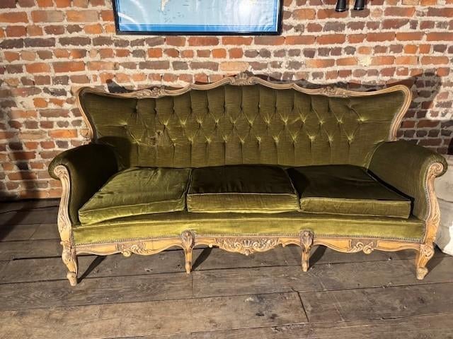 Zetels gratis op te halen voor 20u 29/04, Huis en Inrichting, Zetels | Zetels, Ophalen, Gebruikt, Driepersoons, 75 tot 100 cm