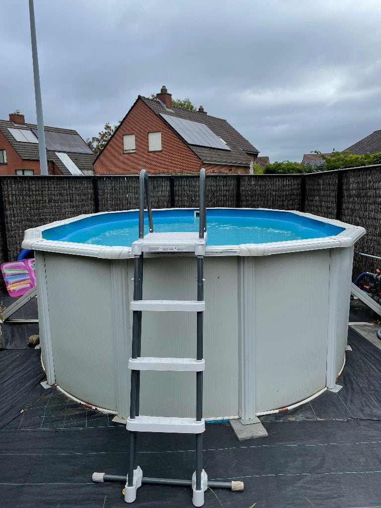 zwembad, Tuin en Terras, Gebruikt, 300 cm of meer, Ovaal, Ophalen