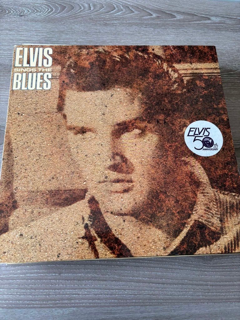 Elvis sings the blues, Duitse persing black label, CD & DVD, Vinyles | Rock, Enlèvement ou Envoi, Rock 'n' roll, Comme neuf, Housse de protection extérieure