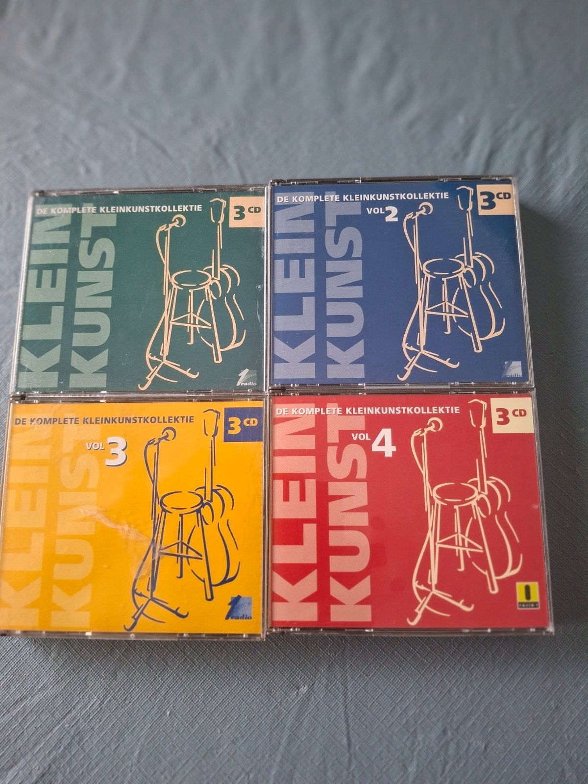 4x 3 cd boxen komplete kleinkunstkollektie vol 1/2/3/4, Cd's en Dvd's, Ophalen of Verzenden