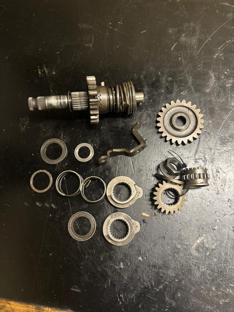 Système de kick / démarrage pour honda xr 250 1991, Vélos & Vélomoteurs, Pièces de cyclomoteur | Général, Comme neuf, Enlèvement ou Envoi
