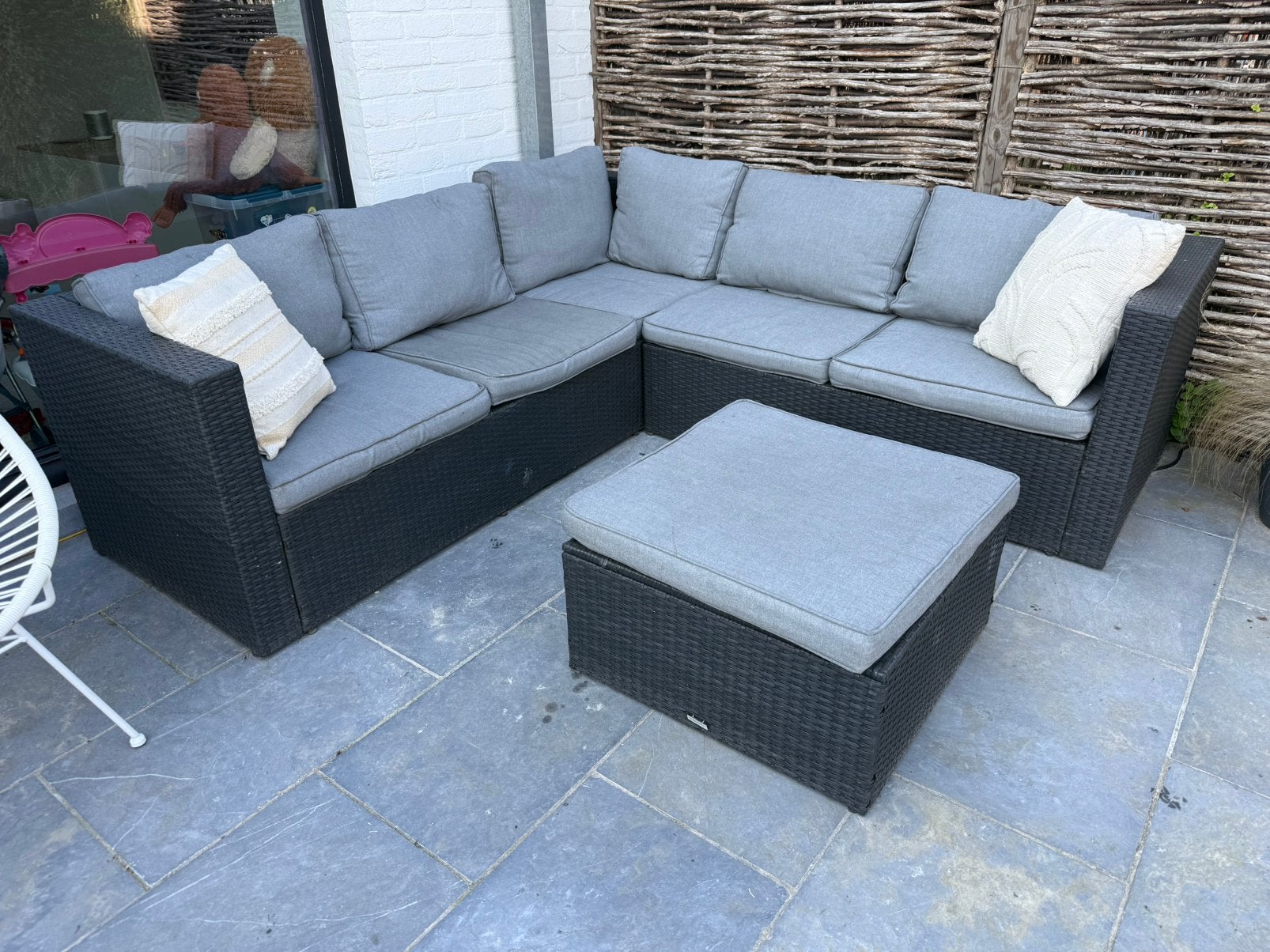 Loungset, Tuin en Terras, Ophalen, Gebruikt, Loungeset