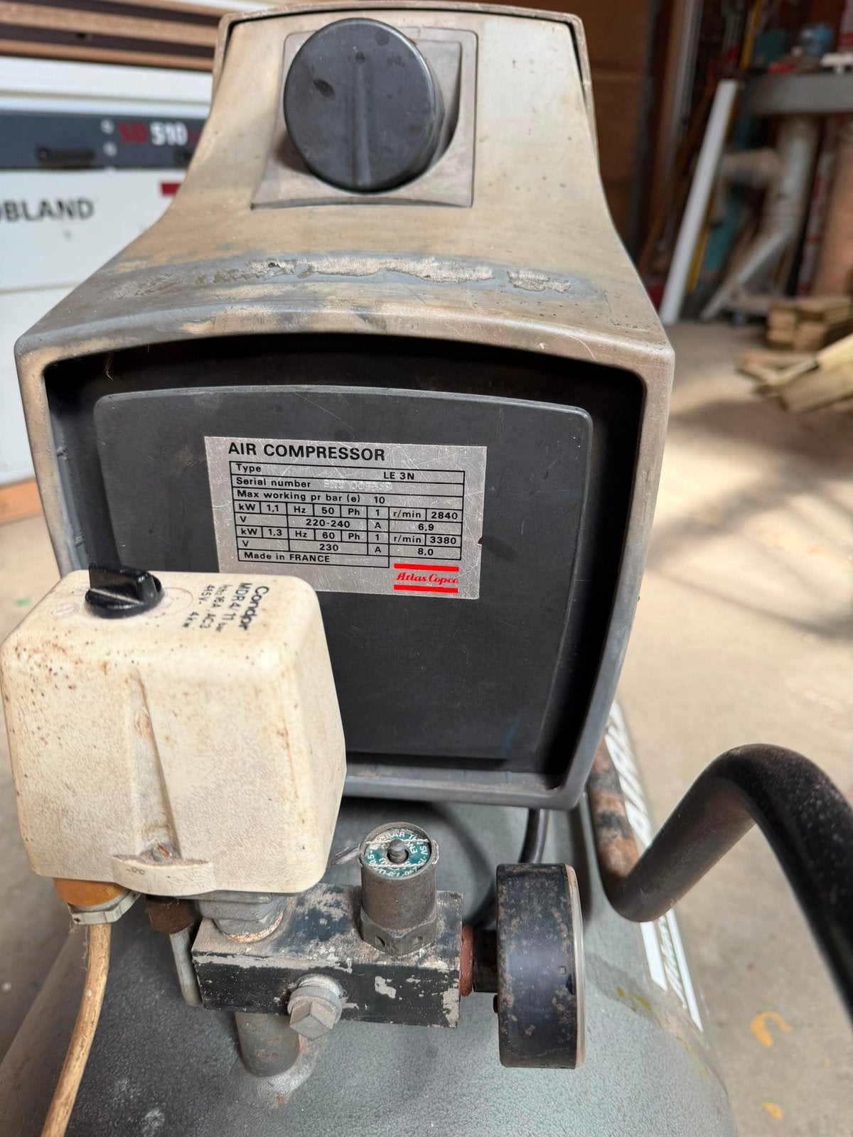 Compressor Atlas-copco, Ophalen, Zo goed als nieuw