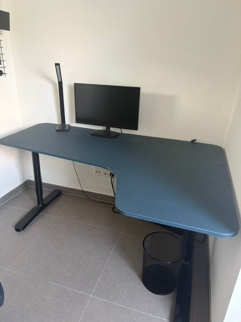 Hoekbureau, Huis en Inrichting, Ophalen, 160 cm, Hoekbureau, Zo goed als nieuw
