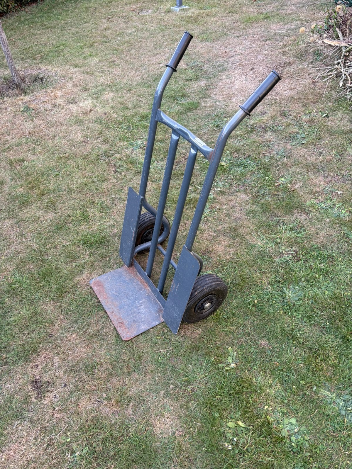 Diable porte charge + escabeau vintage pliable, Bricolage & Construction, Enlèvement, Comme neuf, Diable