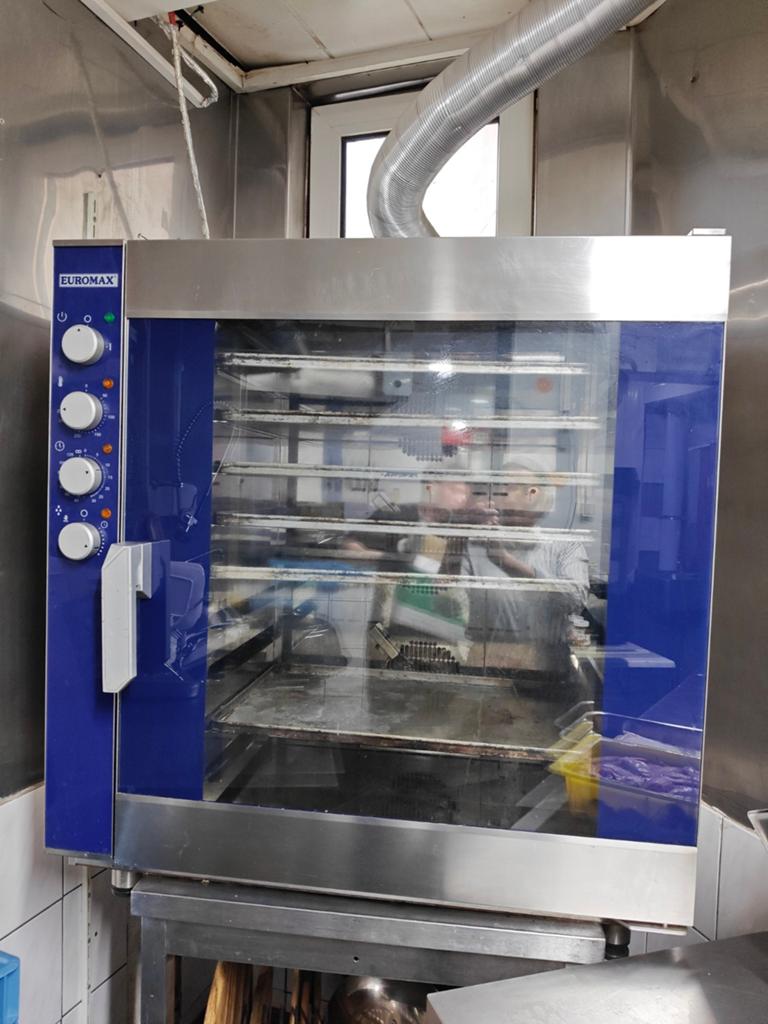Professionele heteluchtoven / combi-oven, Ophalen