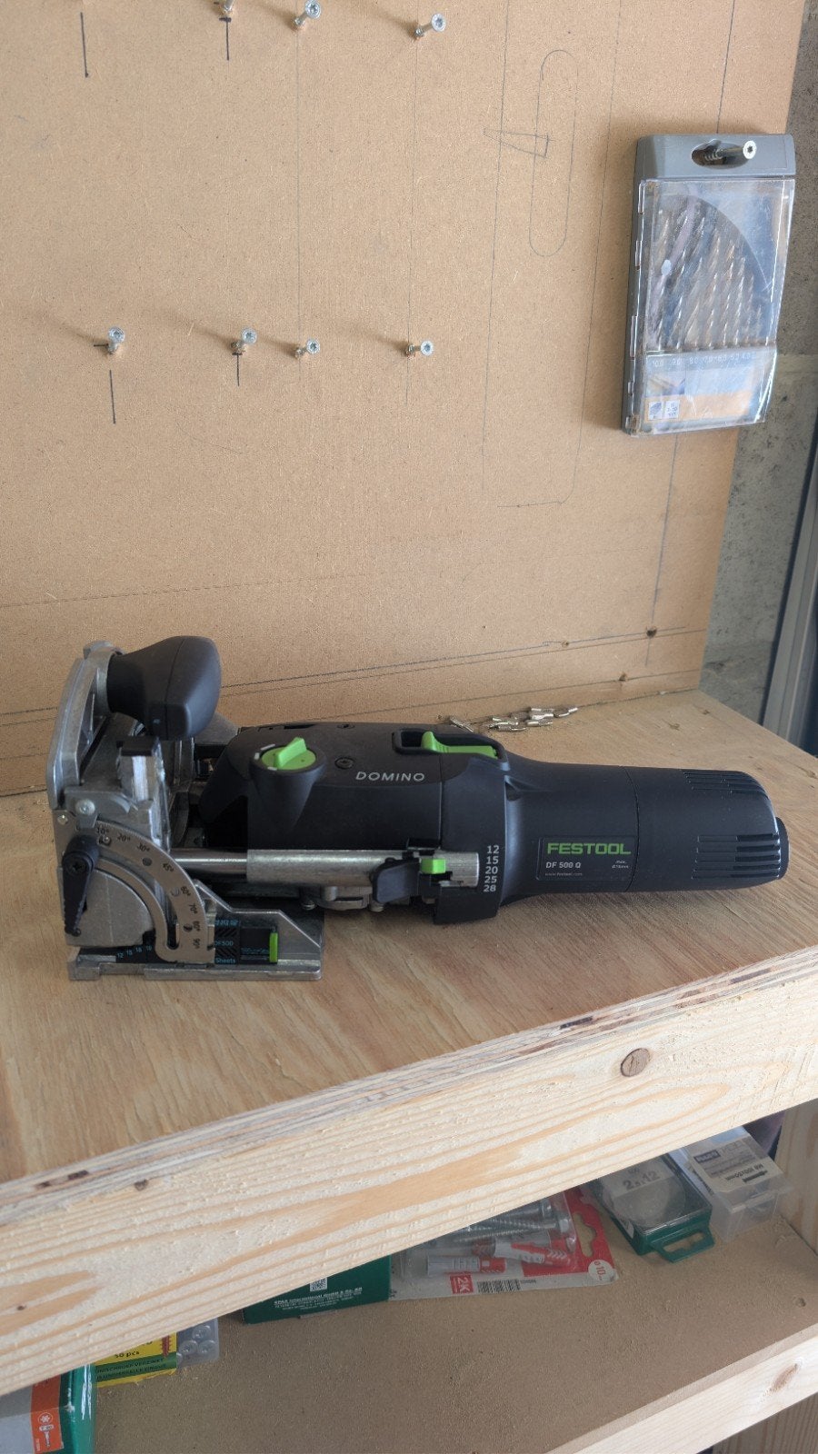 Festool DF500, Doe-het-zelf en Bouw, Ophalen