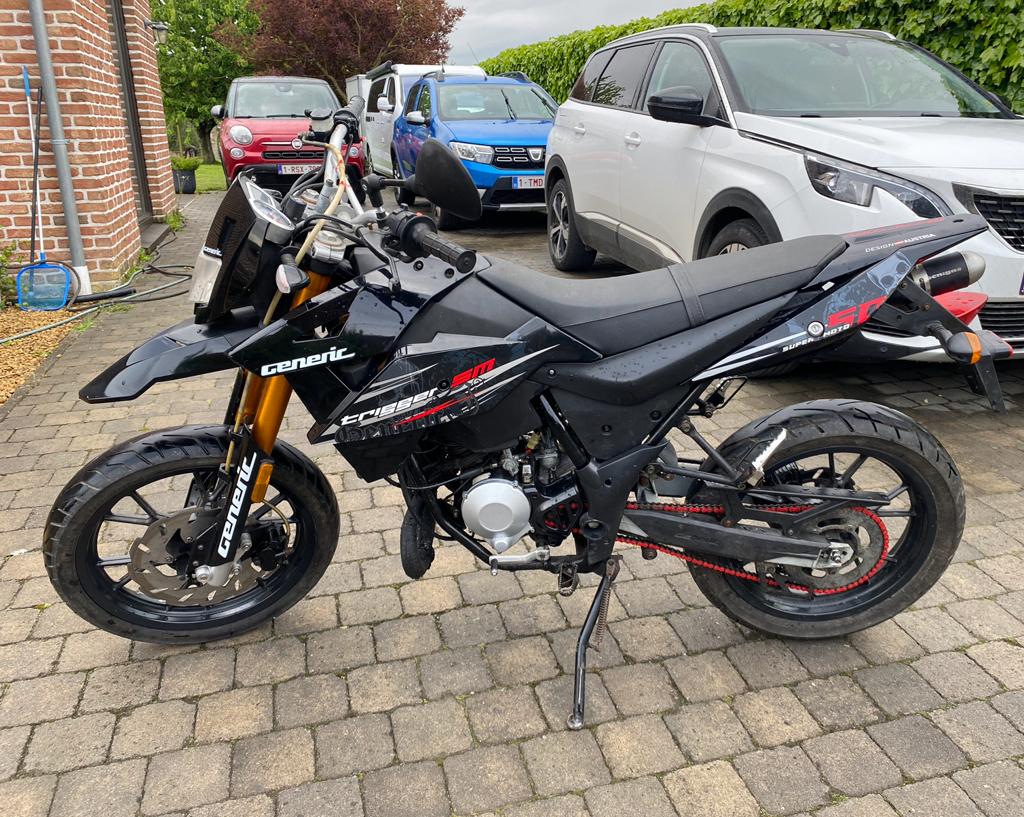 Cyclomoteur 50cc (Classe B), Fietsen en Brommers, Brommers | Derbi, Ophalen, 6 versnellingen, 50 cc, Klasse B (45 km/u)