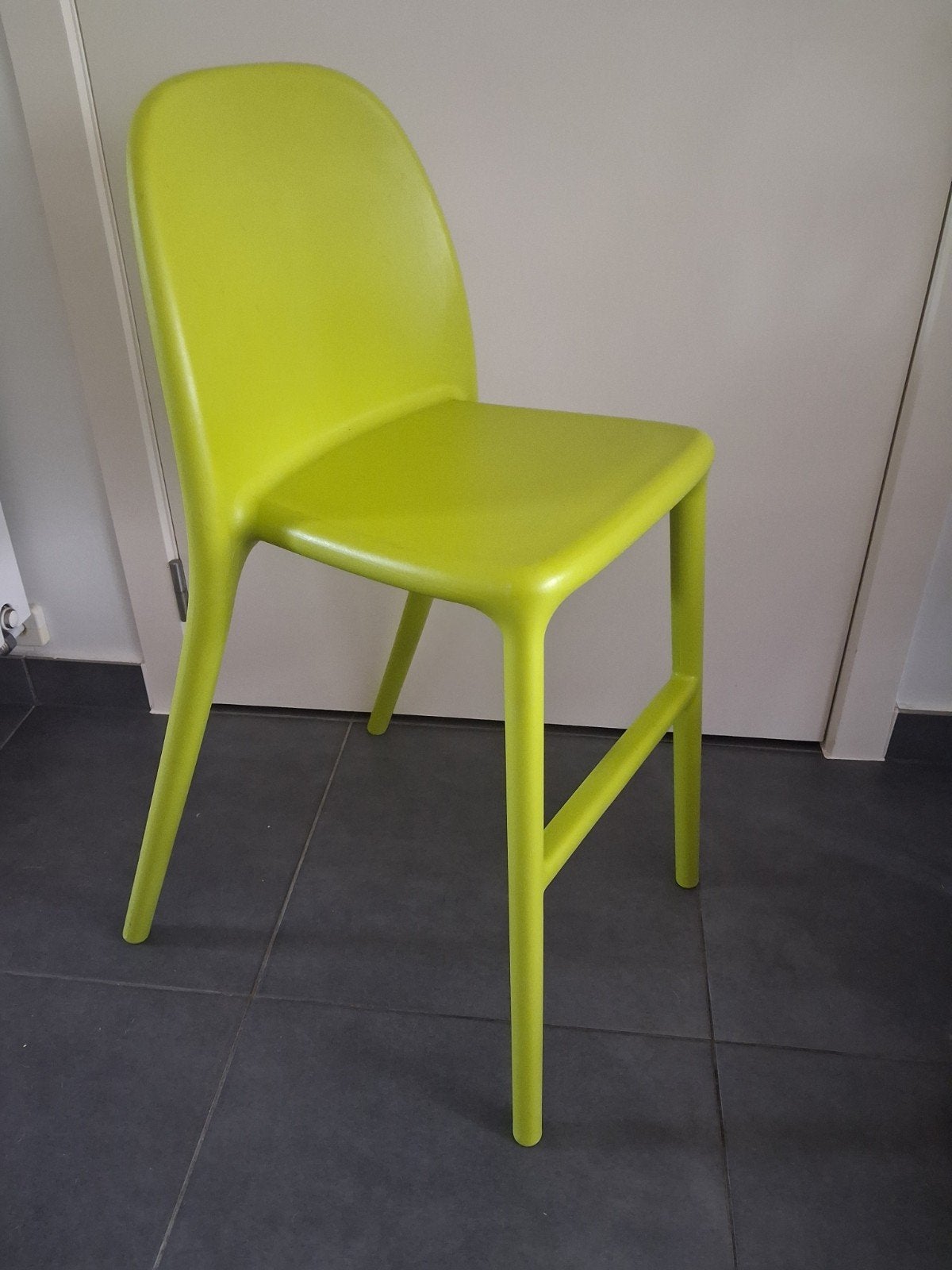 Groene kinderstoel Ikea, Enfants & Bébés, Chaises pour enfants, Enlèvement, Coulissant