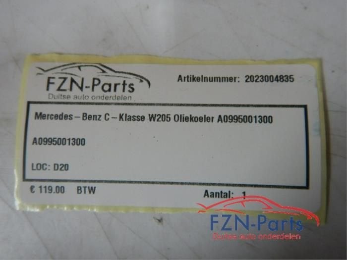 Oliekoeler Mercedes C-Klasse (22744641), Ophalen of Verzenden, Gebruikt