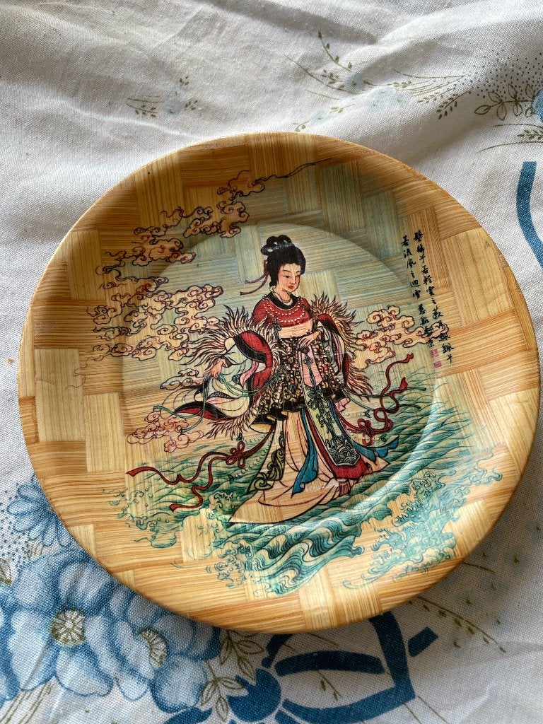 Chinees bamboe schaaltje, Antiek en Kunst, Antiek | Schalen, Ophalen of Verzenden