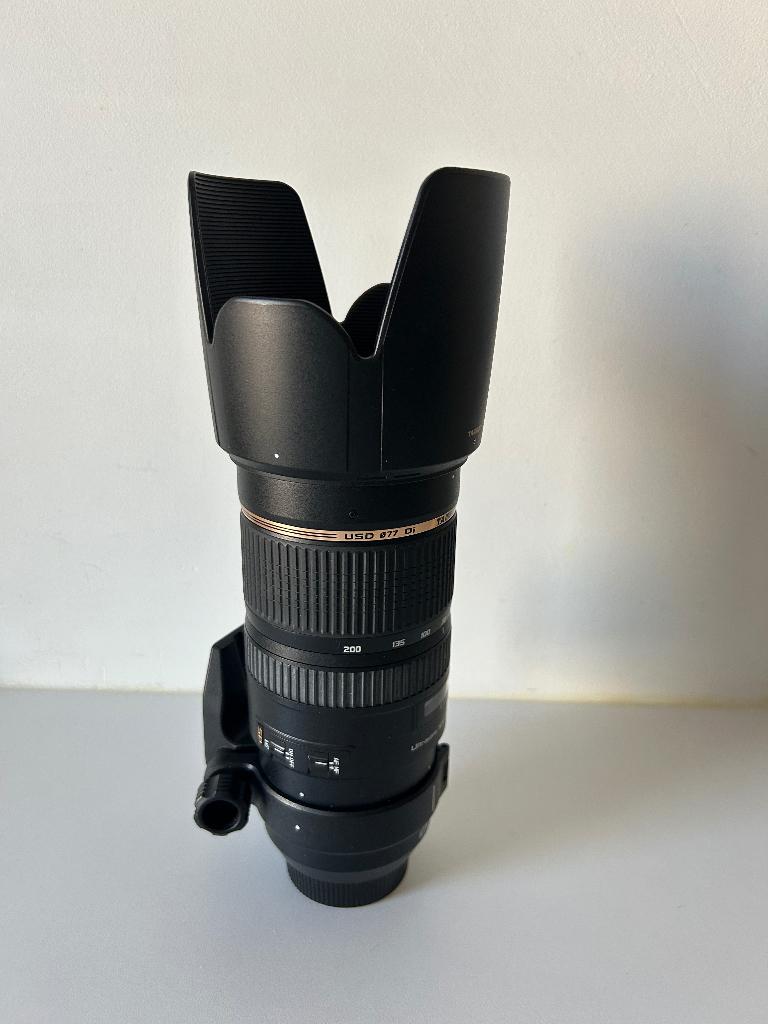 Tamron 70-200mm Nikon, Ophalen, Zo goed als nieuw