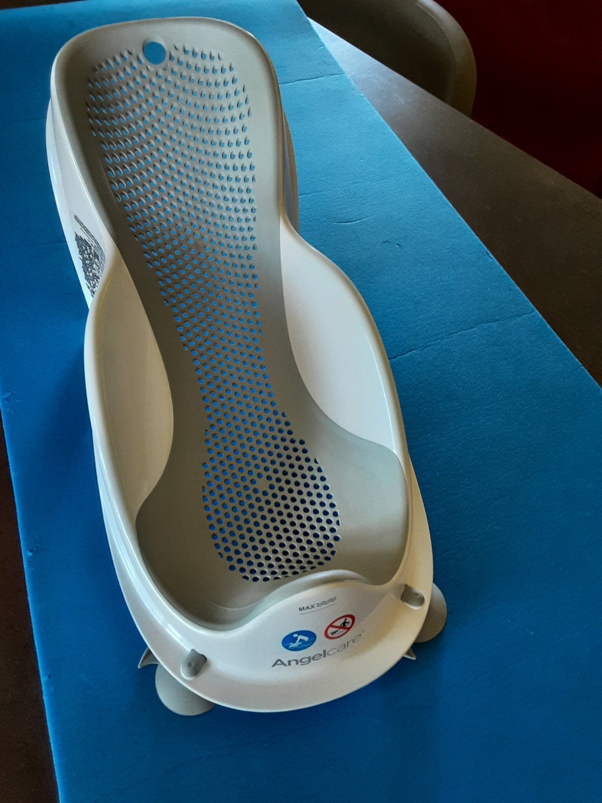 Siège  de bain pour baignoire angelcare + thermomètre, Enlèvement, Comme neuf, Baignoire