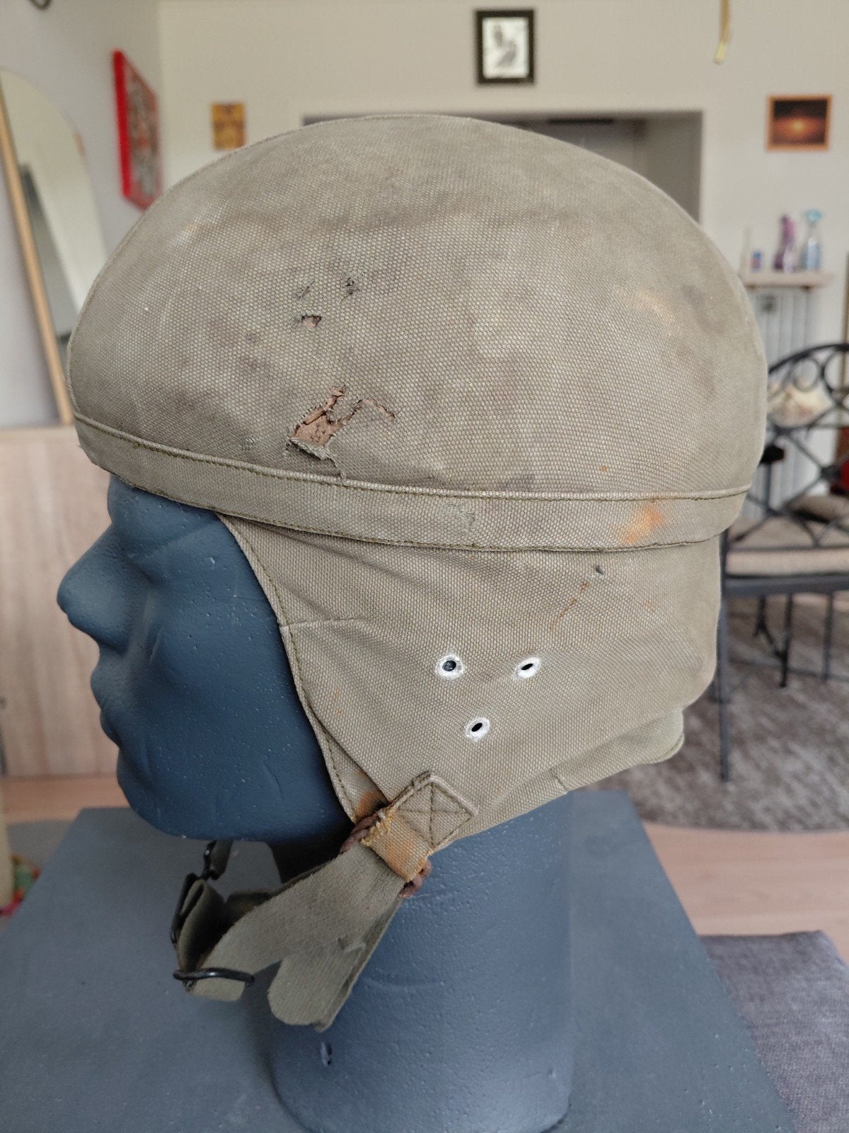 Franse Parahelm M50., Collections, Enlèvement ou Envoi