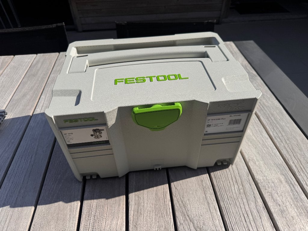 Festool bovenfrees OF1010 inc frezenset, Ophalen, Zo goed als nieuw