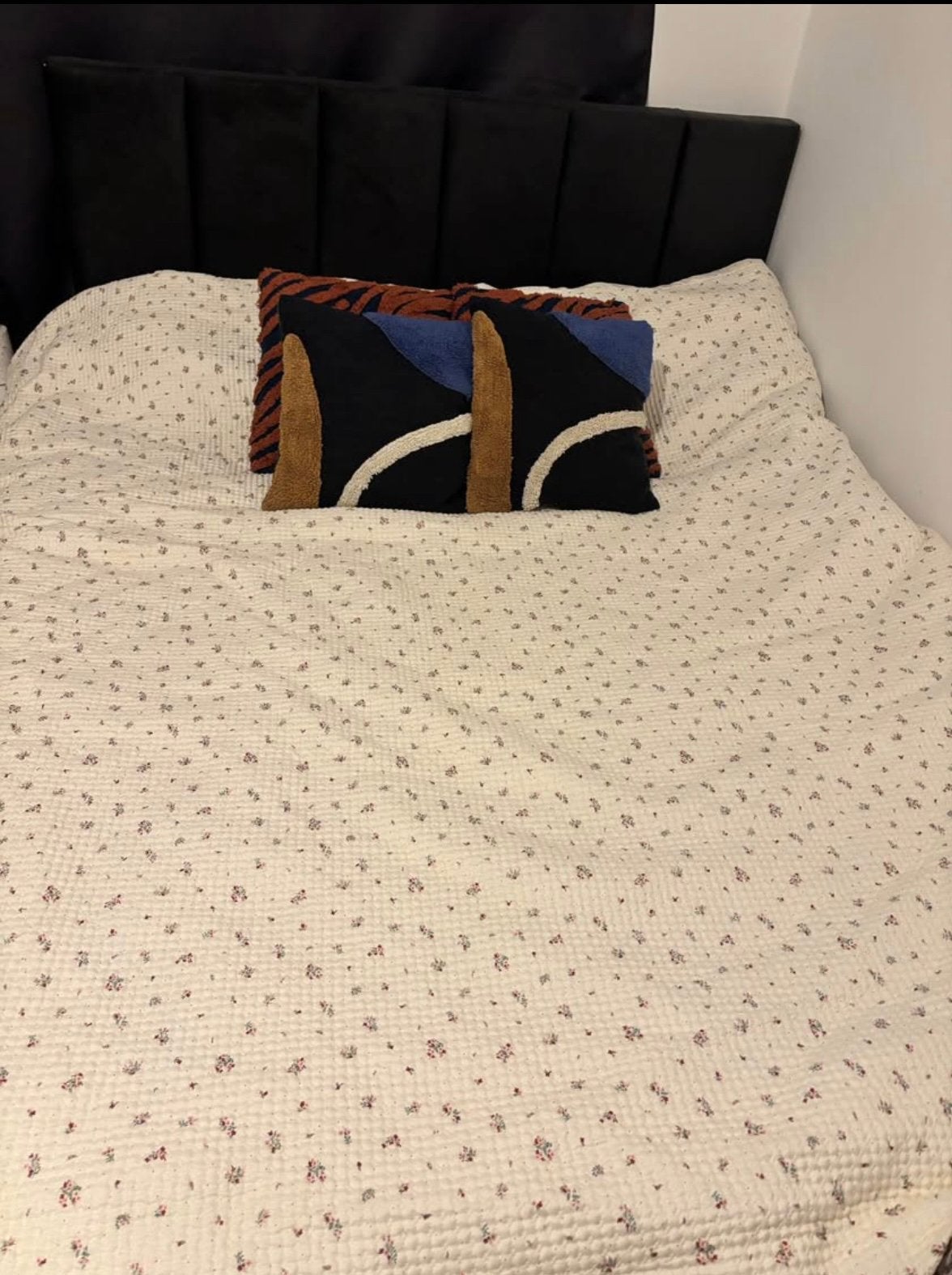 Lit boxspring 160x200 avec surmatelas ikea, Maison & Meubles, Enlèvement, Comme neuf, 200 cm, 160 cm