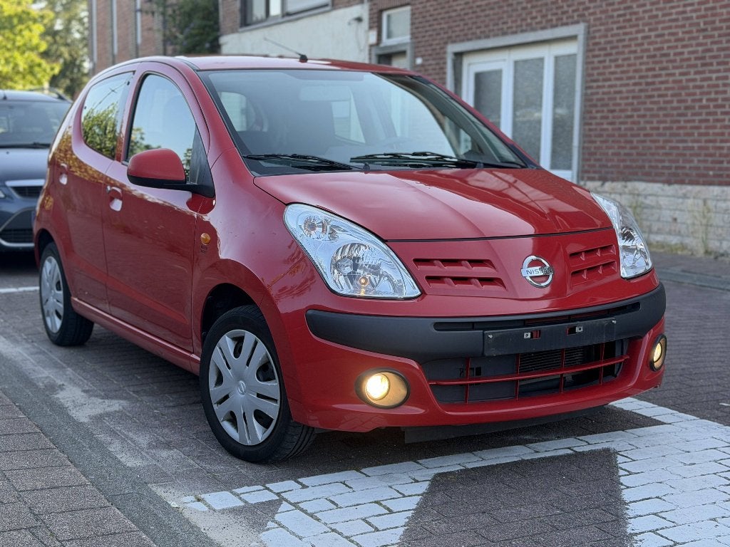Nissan Pixo 1.0 Benzine 68PK Euro5 Airco Gekeurd 2010, Auto's, Voorwielaandrijving, Euro 5, Stof, 50 kW