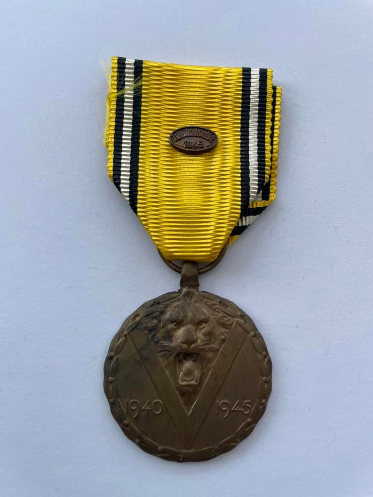 Lot 42: medaille Pilsen tchecoslovaque 1945, Verzamelen, Ophalen of Verzenden