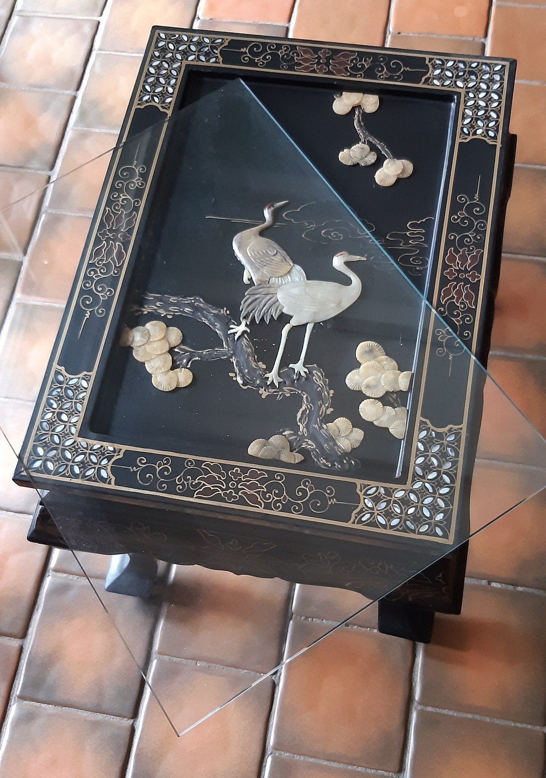 Bijzettafel, Ophalen