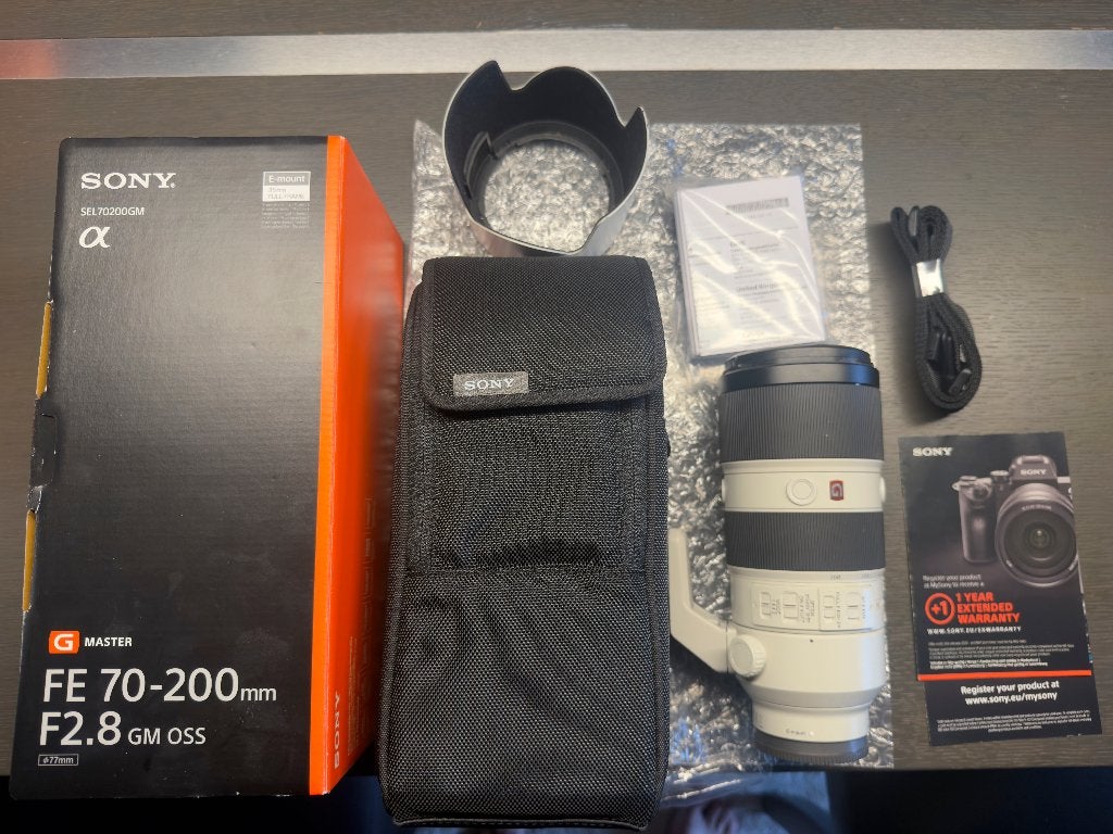 Sony FE 70-200 FE 2.8 GM OSS, Audio, Tv en Foto, Ophalen, Sony E-mount, Sony, Telelens
