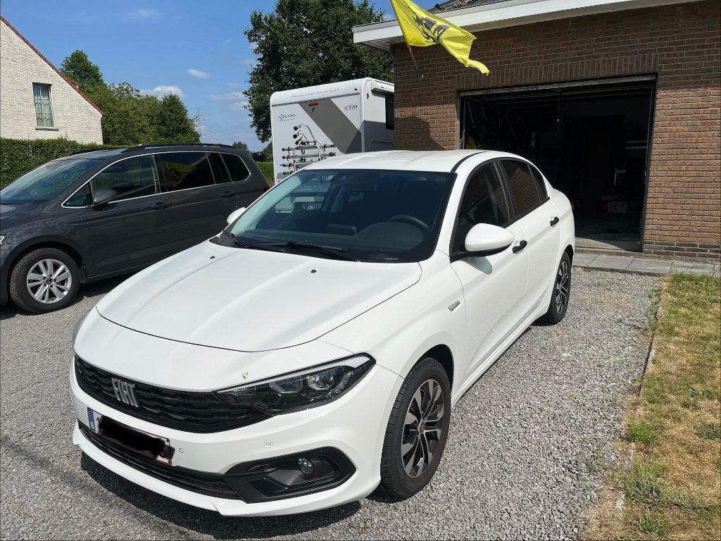 Fiat tipo, Auto's, Voorwielaandrijving, 4 deurs, Stof, Wit