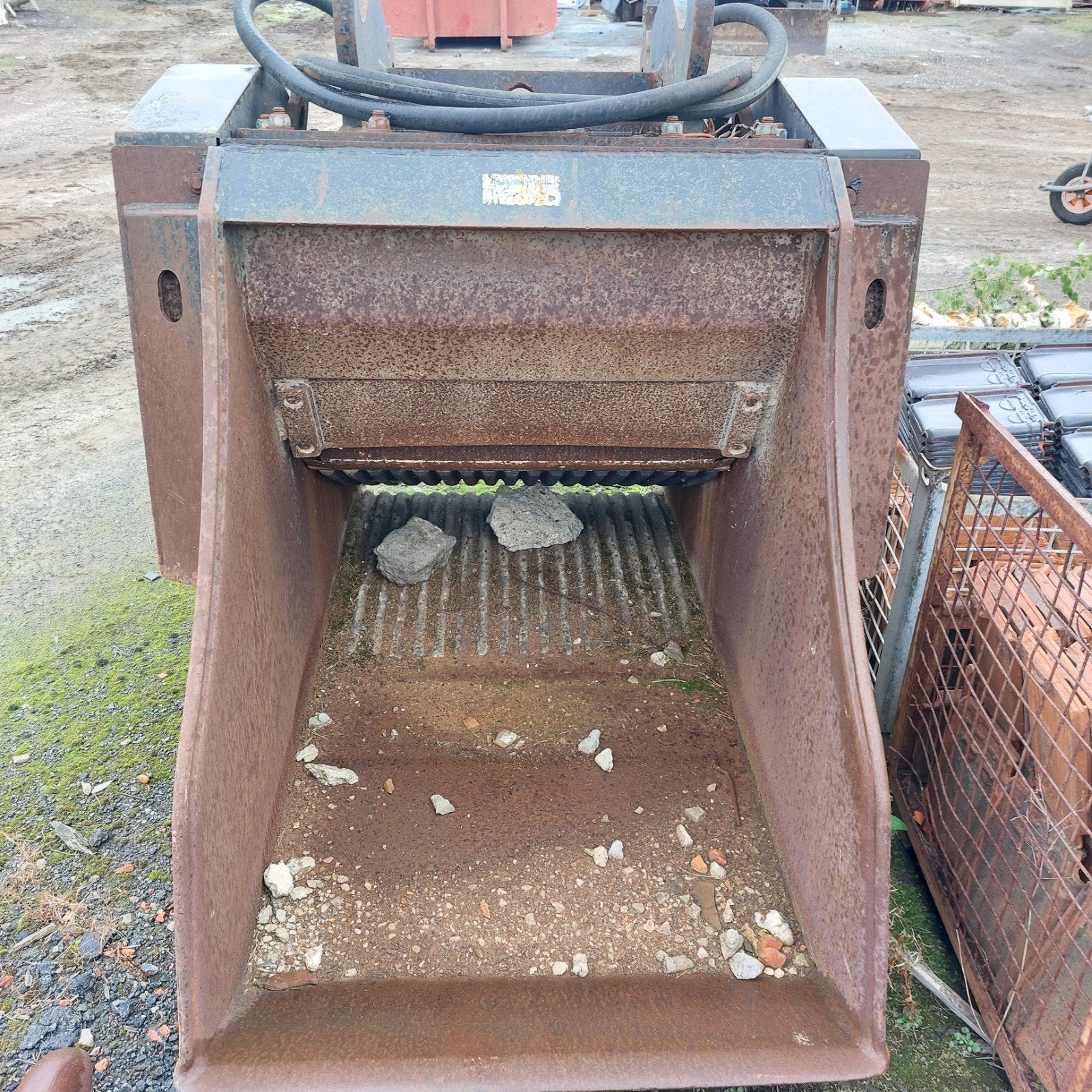 eco crusher geschikt voor graafmachine, Ophalen, Graafmachine