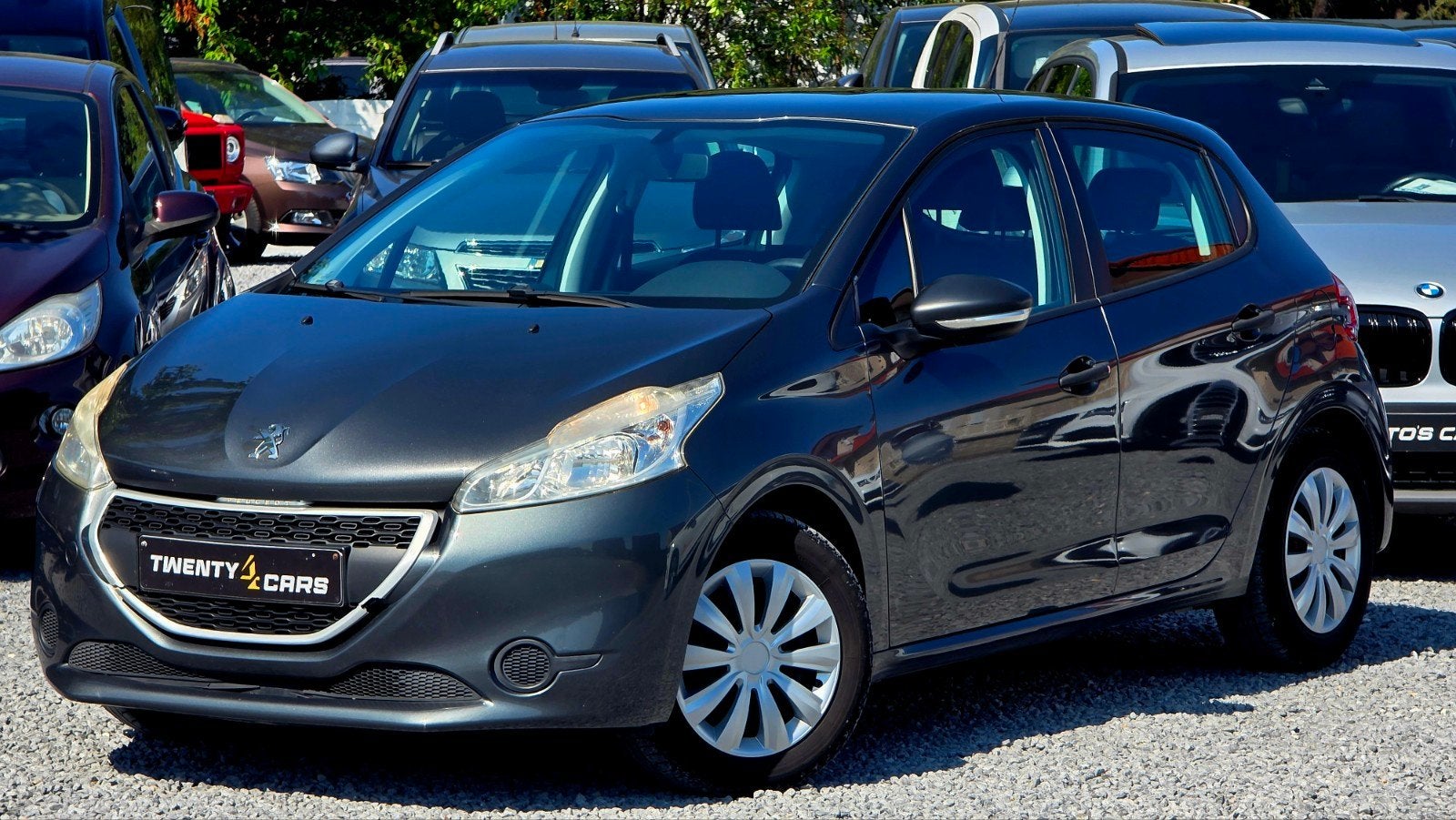 Peugeot 208 Benzine Airco ParkSensor Cruisecontrol, Autos, Argent ou Gris, Achat, Euro 6, Entreprise