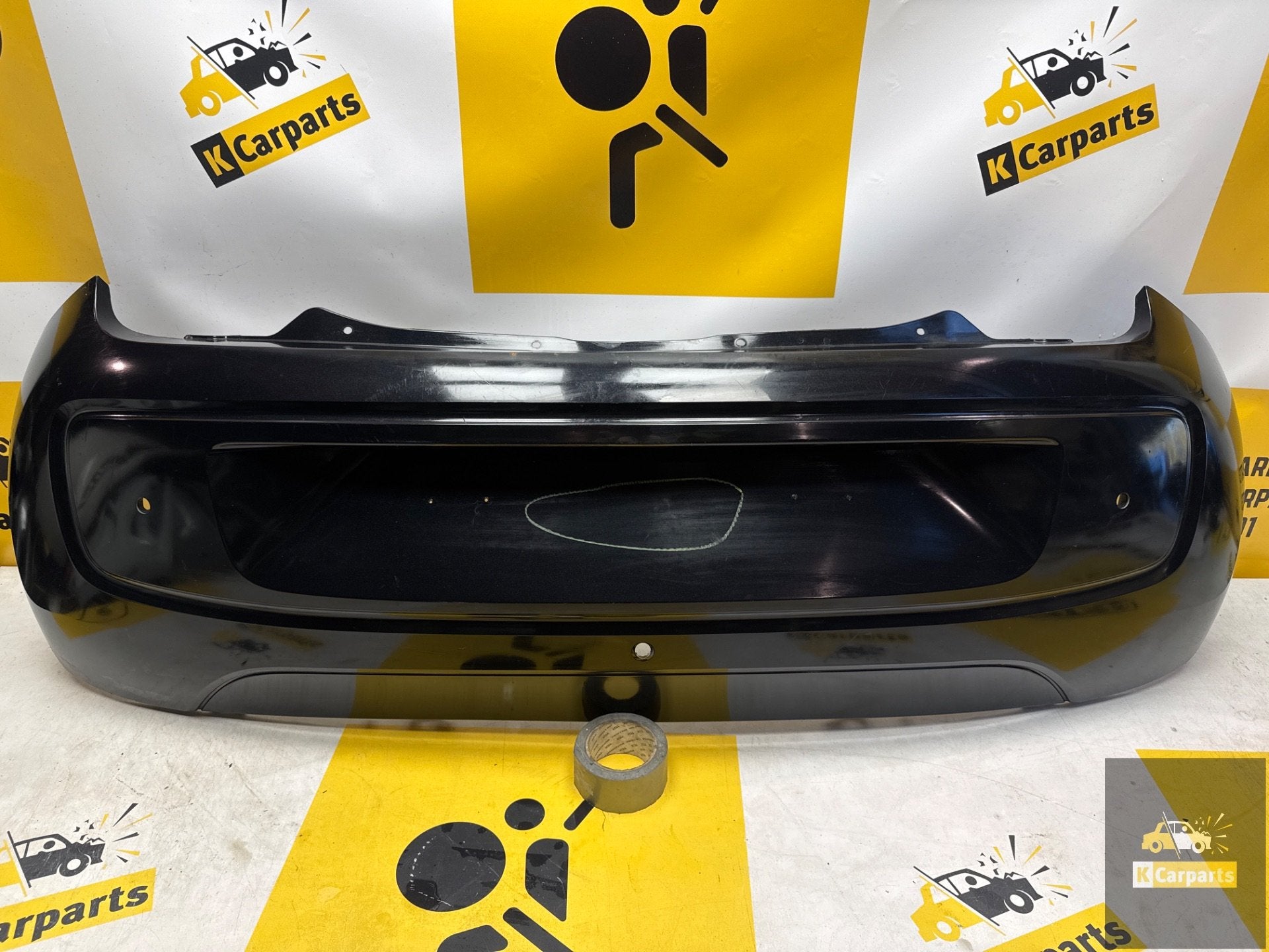 Volkswagen Up Up! achterbumper 3xPDC 2011- 2017 1S6807421, Auto-onderdelen, Info@fabrikant.eu, Achter, Bumper, Fabrikant BV