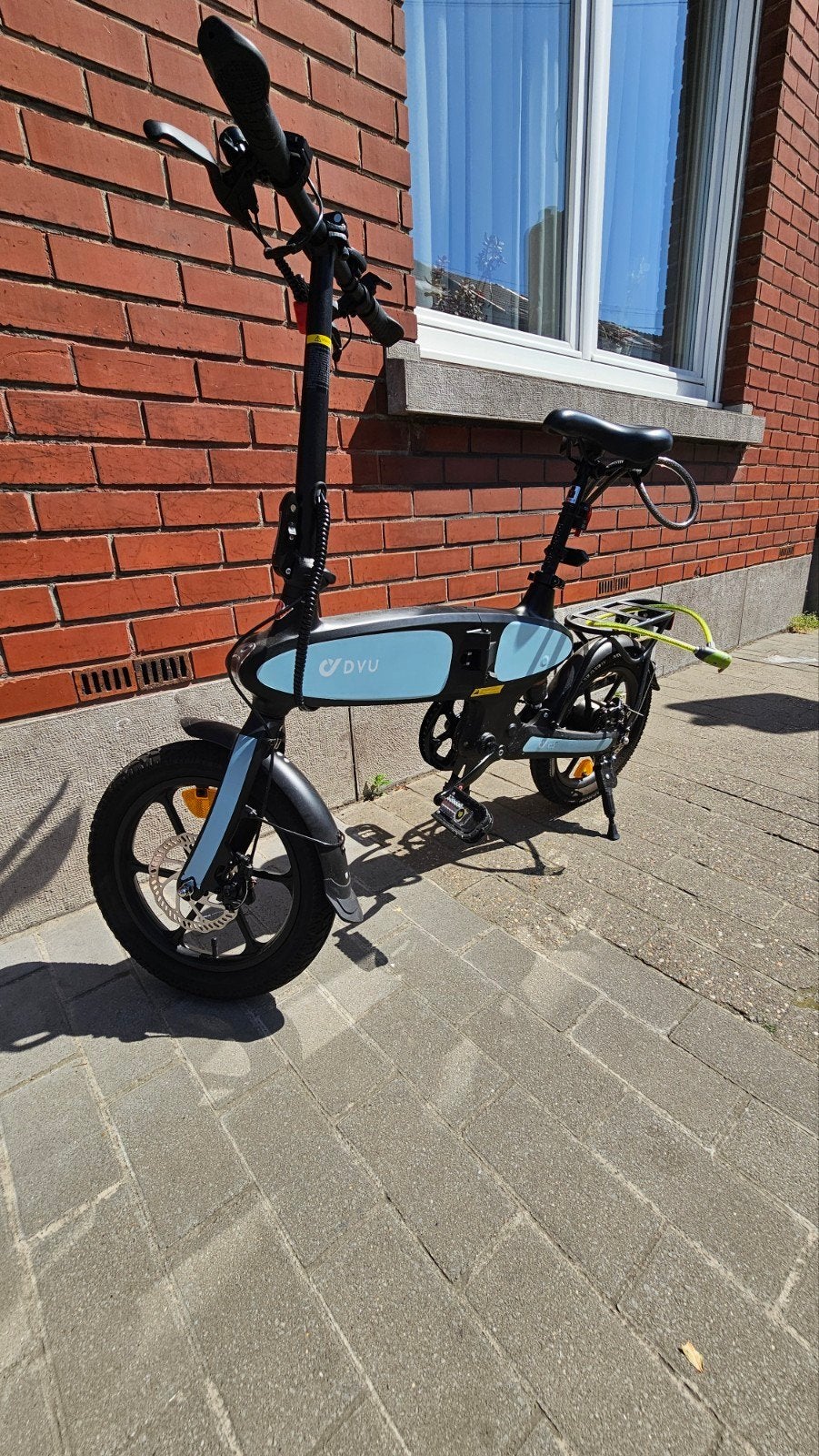 vélo électrique pliable avec gâchette, Vitesses, Comme neuf, Enlèvement, Totalement pliable