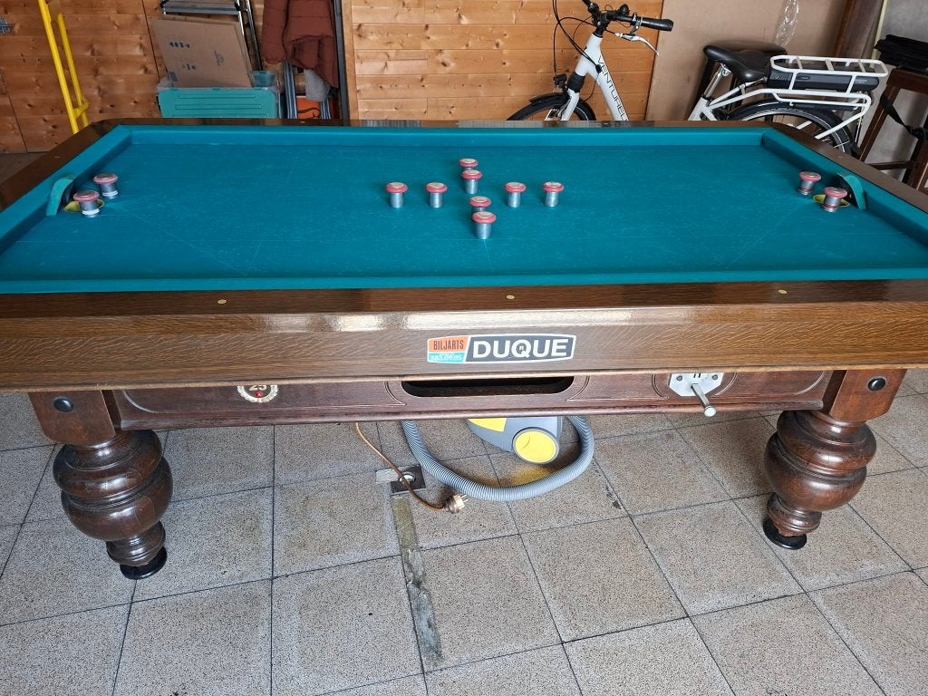 Een Duque Lux 25 met toebehoren., Ophalen, Zo goed als nieuw, Biljarttafel