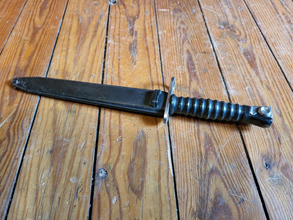 Baïonnette Stg57, Suisse post 2WW, Collections, Objets militaires | Général, Envoi