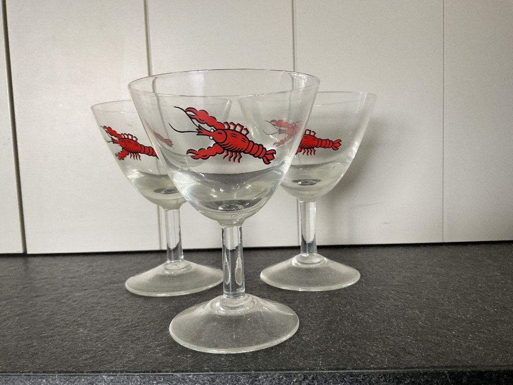 Coctail glazen, Verzamelen, Glas en Drinkglazen, Ophalen of Verzenden