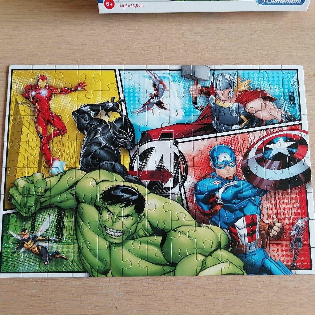Leuke puzzel Avengers  104 stukken vanaf 6 jaar, Enlèvement, Utilisé, 6 ans ou plus