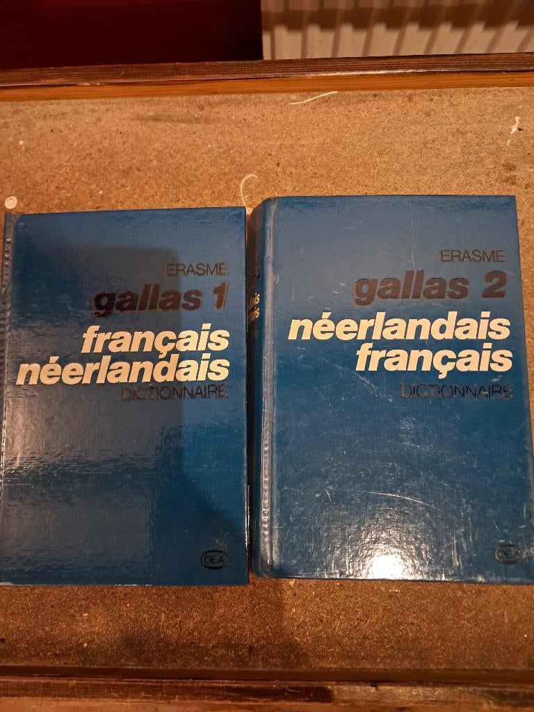 Dictionnaire Erasme 1972 FR-Néerlandais-FR : Tome I & II., Livres, Enlèvement, Néerlandais