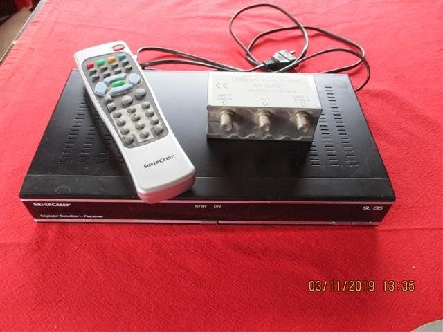 Satelliet ontangers, Audio, Tv en Foto, Schotelantennes, Ophalen, Gebruikt, (Schotel)antenne-accessoires, Overige merken