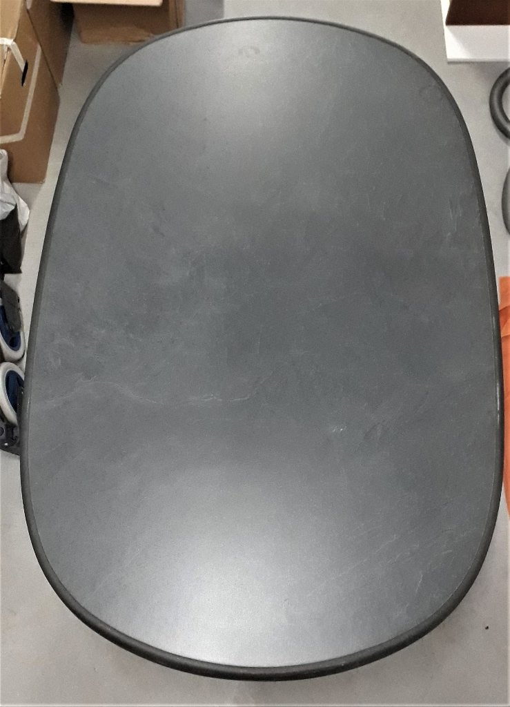 Terras tafel, Enlèvement, Comme neuf, Ovale