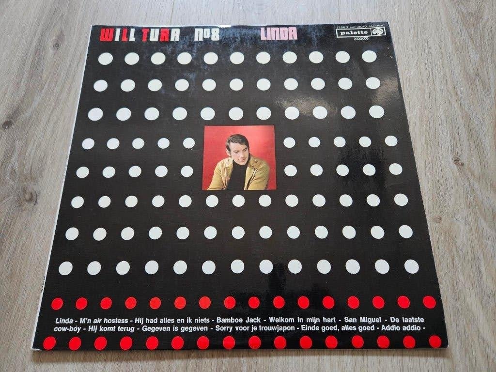 LP Will Tura - No. 8 Linda, LP, Gebruikt, Ophalen of Verzenden, Pop