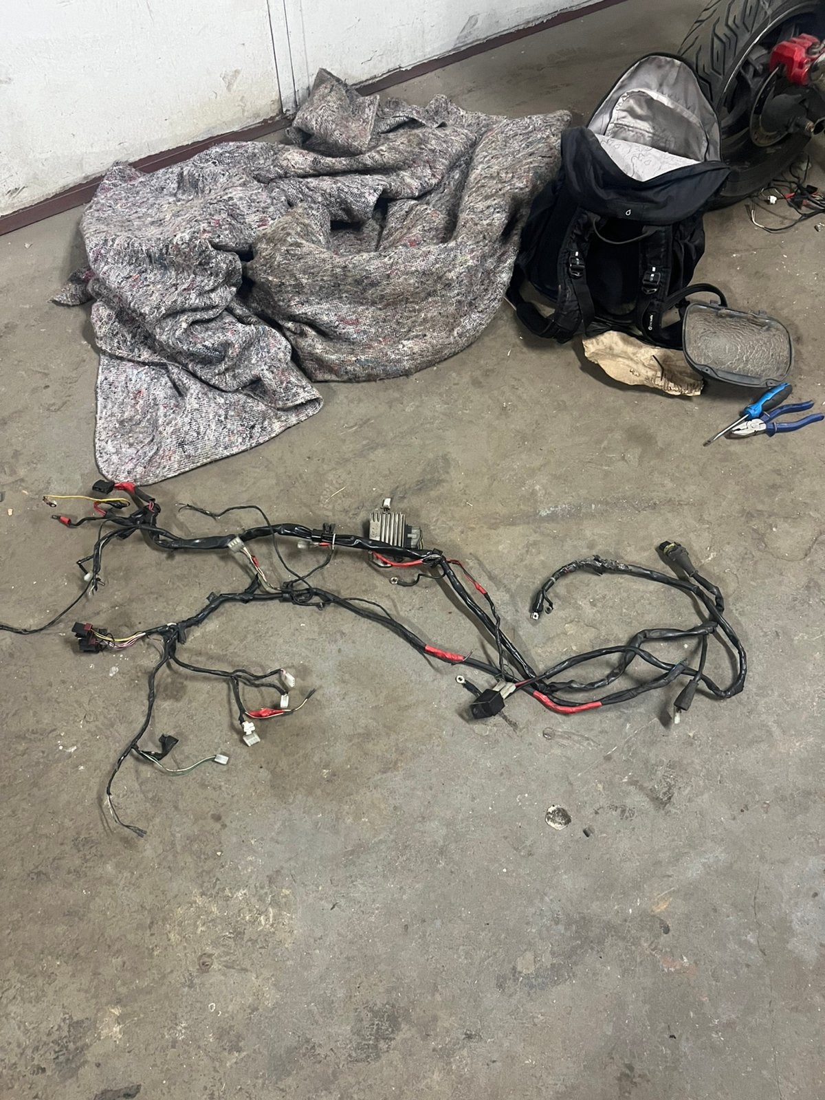Complete zip 2t kabelboom, Ophalen