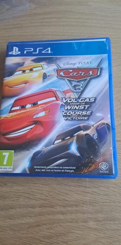 Game PS4 "Cars " Volle Gas winst Course ! Lego .7-Jaar ., Ophalen, Zo goed als nieuw