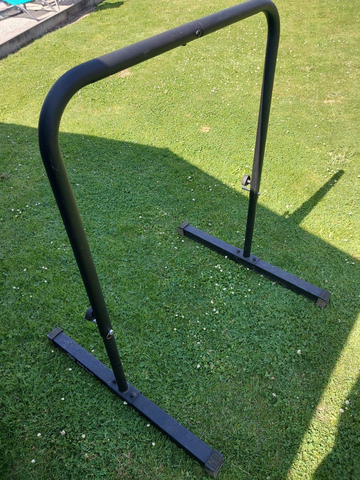 Barre fixe basse réglable, Ophalen, Gebruikt, Zwart, Materiaal