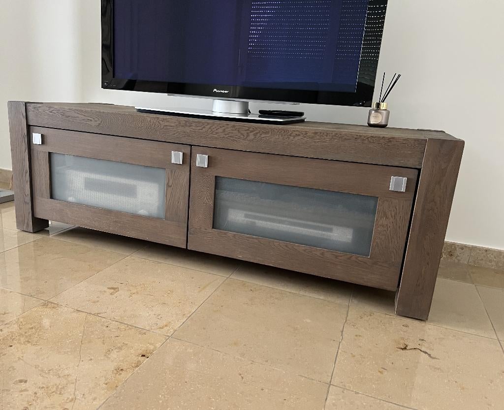 TV meubel , TV kast, Huis en Inrichting, Kasten |Televisiemeubels, Ophalen, 100 tot 150 cm, Zo goed als nieuw, Minder dan 100 cm