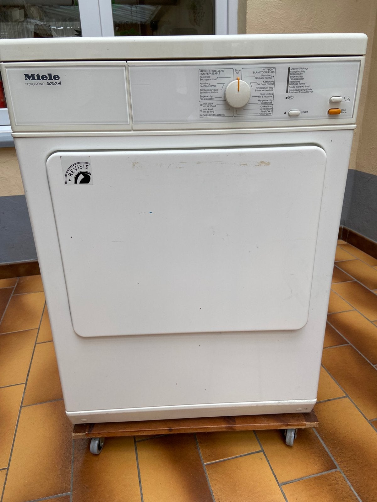 DROOGKAST MIELE, Ophalen, Gebruikt