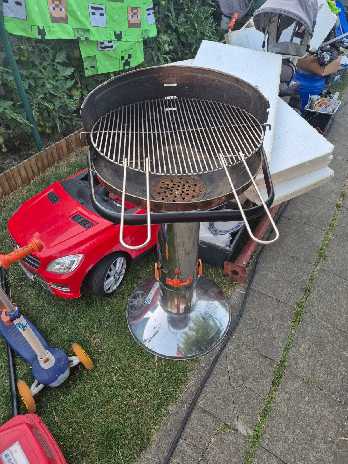 Je vends un barbecue Barbecook en acier inoxydable, en bon é, Jardin & Terrasse, Comme neuf