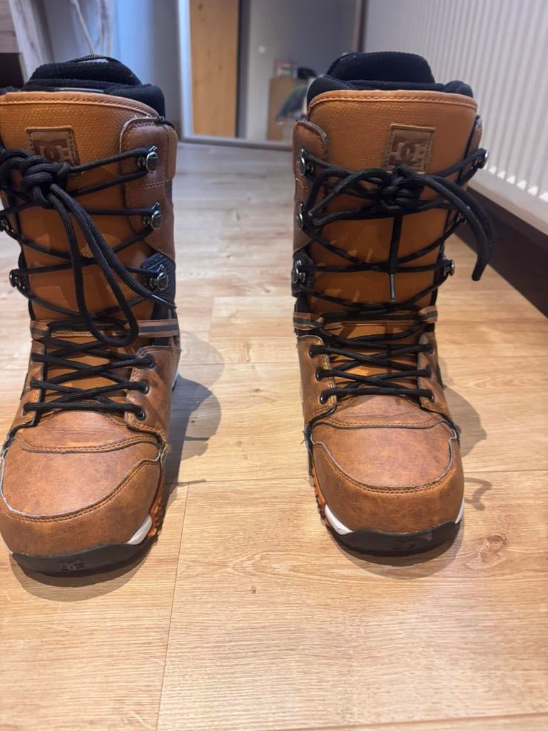 Snowboard boots + bindingen. Zeer goede staat!, Enlèvement, Comme neuf, Fixations